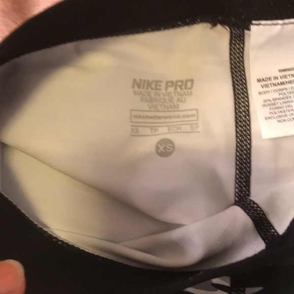 nike pro haze compression capris - Picture 4 of 8